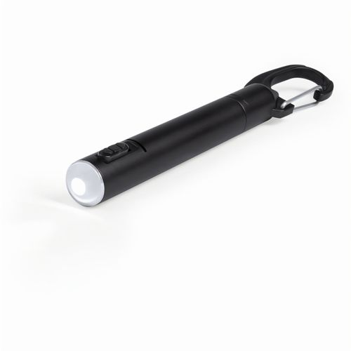 Kugelschreiber Lampe Krujer (Art.-Nr. CA118164) - Kugelschreiber mit integrierter LED-Tasc...