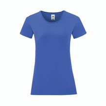 Frauen Farbe T-Shirt Iconic (blau) (Art.-Nr. CA127329)