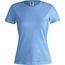 Frauen Farbe T-Shirt "keya" WCS180 (hellblau) (Art.-Nr. CA131558)