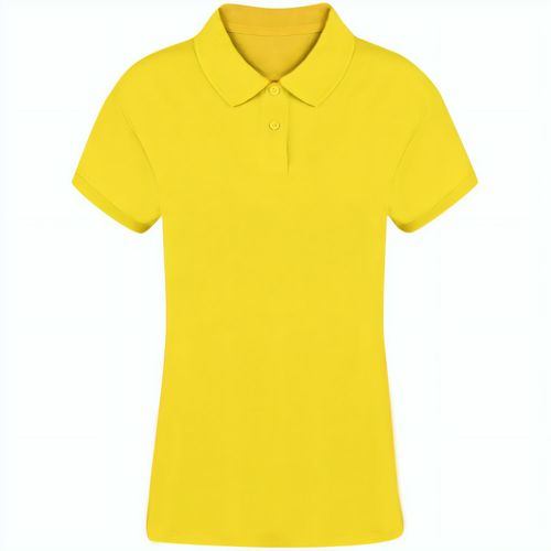 Erwachsene Frauen Farbe Polo-Shirt Koupan (Art.-Nr. CA132514) - Damen Kurzarm-Poloshirt aus 100% gekämm...