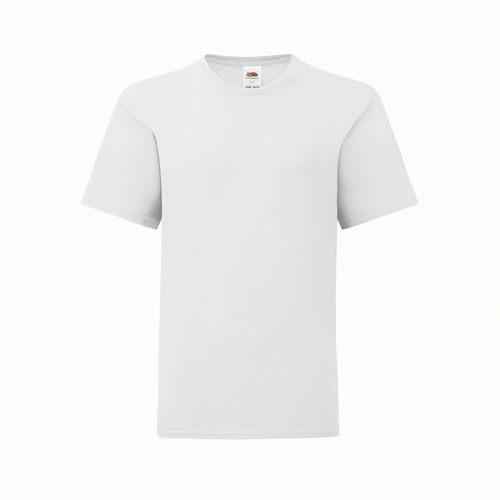 Kinder Weiß T-Shirt Iconic (Art.-Nr. CA135327) - Weißes Iconic T-Shirt für Jungen v...