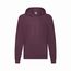 Erwachsene Sweatshirt Lightweight Hooded S (bordeaux) (Art.-Nr. CA135560)