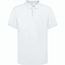 Erwachsene Weiß Polo-Shirt Koupan (Weiss) (Art.-Nr. CA141330)