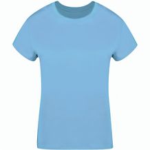 Erwachsene Frauen Farbe T-Shirt Seiyo (hellblau) (Art.-Nr. CA142584)