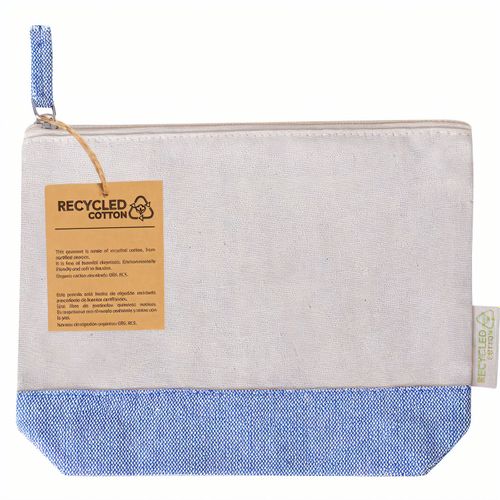 Kosmetik Tasche Velerox (Art.-Nr. CA144714) - Kosmetiktasche aus recycelter Baumwolle....