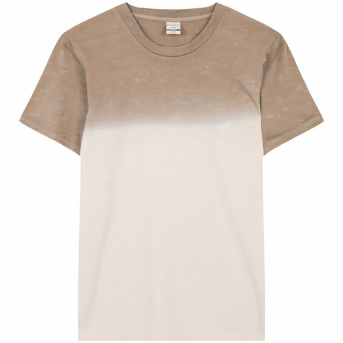 Erwachsene T-Shirt Nimo (Art.-Nr. CA144807) - Zweifarbiges Unisex-T-Shirt mit gewasche...
