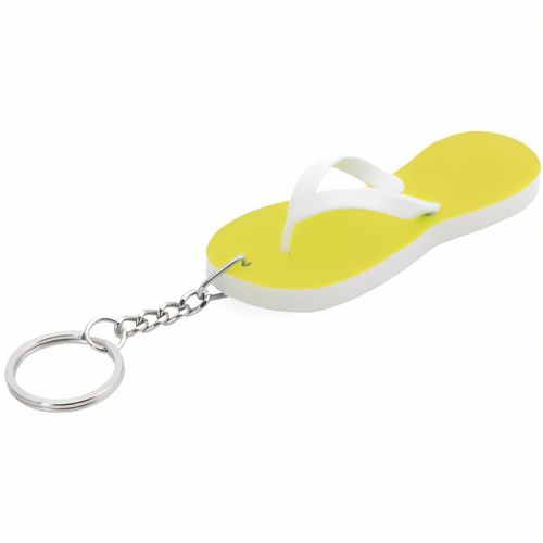 Schlüsselanhänger Perle (Art.-Nr. CA151528) - Origineller Flip Flop Schlüsselanhänge...