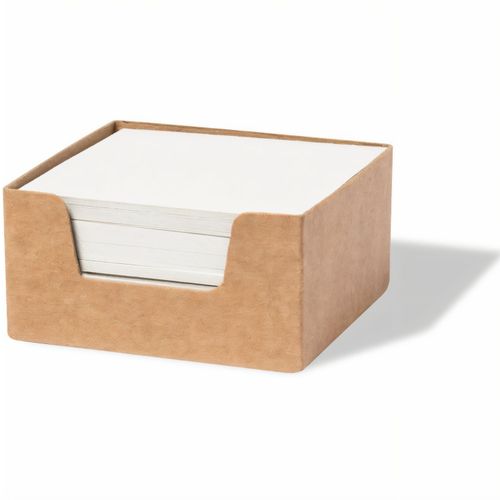 Notizzettelbox Zicky (Art.-Nr. CA152467) - Notizblockhalter aus recyceltem Papier....