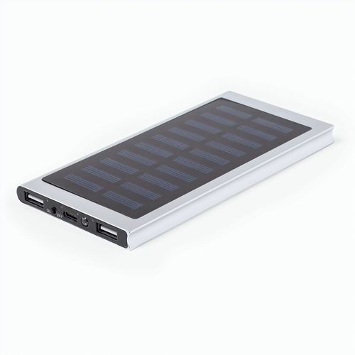 Power Bank Bernant (Art.-Nr. CA153706) - Externe Zusatzbatterie mit Solaraufladun...