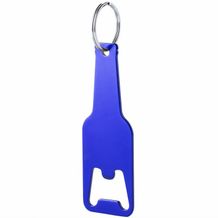Schlüsselanhänger Flaschenöffner Clevon (blau) (Art.-Nr. CA154927)