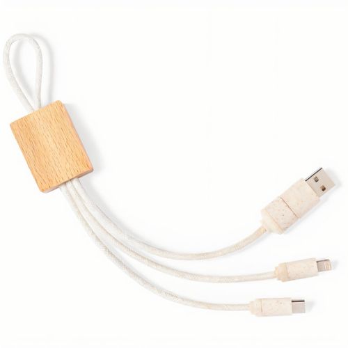 Ladegerätkabel Nuskir (Art.-Nr. CA169570) - Anschluss Micro USB, Typ C und Lightning...