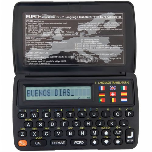 Elam Übersetzer (Art.-Nr. CA176337) - Taschenübersetzer mit LCD-Bildschir...