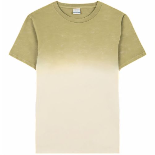 Erwachsene T-Shirt Nimo (Art.-Nr. CA185437) - Zweifarbiges Unisex-T-Shirt mit gewasche...
