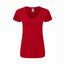 Frauen Farbe T-Shirt Iconic V-Neck (Art.-Nr. CA189735)