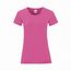 Frauen Farbe T-Shirt Iconic (fuchsie) (Art.-Nr. CA198452)