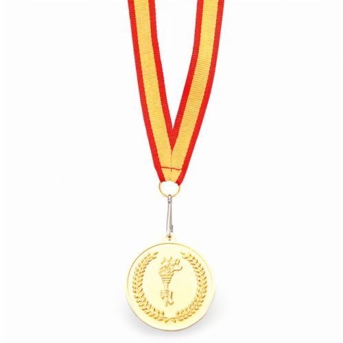 Medaille Corum (Art.-Nr. CA199924) - Metall-Medaille mit Polyesterband mit...