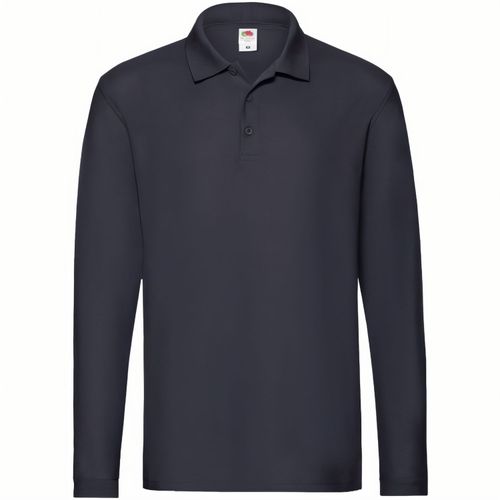 Erwachsene Polo-Shirt Premium Long Sleeve (Art.-Nr. CA204778) - Langarm-Poloshirt für Erwachsene Premiu...