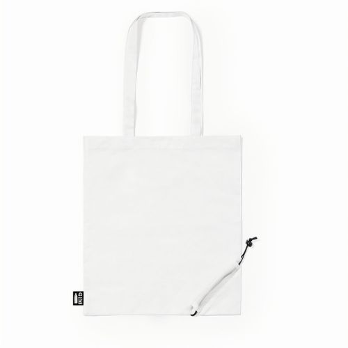 Faltbare Tasche Lulu (Art.-Nr. CA206821) - Natur Linie Falttasche aus 190T RPET....