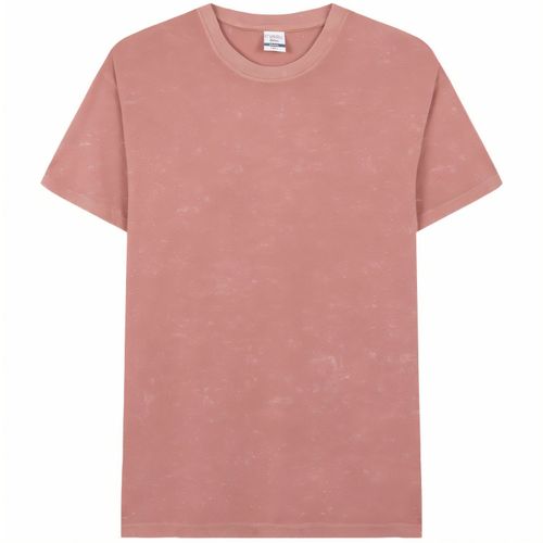 Erwachsene T-Shirt Sury (Art.-Nr. CA210746) - Unisex-T-Shirt mit gewaschenem Jeans-Eff...