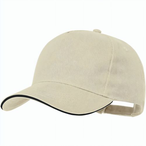 Mütze Mimax (Art.-Nr. CA211368) - 5-Panel-Mütze aus 100% gebürsteter Bau...