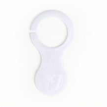 Schlüsselanhänger EK-ChipIbershop (weiß) (Art.-Nr. CA221516)