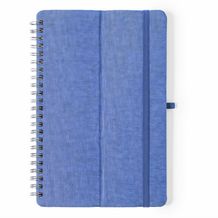 Halter Notizbuch Maisux (blau) (Art.-Nr. CA241506)
