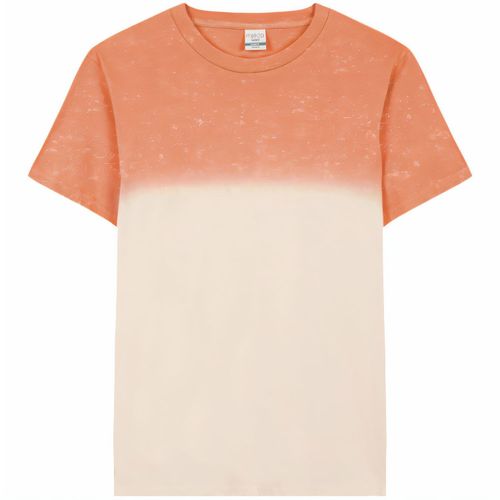 Erwachsene T-Shirt Nimo (Art.-Nr. CA245596) - Zweifarbiges Unisex-T-Shirt mit gewasche...