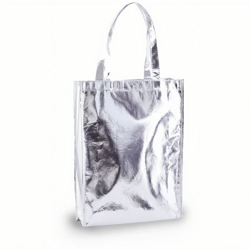 Tasche Ides (Art.-Nr. CA251297) - Non-Woven-Tasche aus laminiertem Faservl...