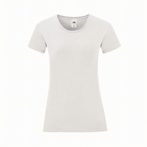 Frauen Weiß T-Shirt Iconic (Art.-Nr. CA260598) - Weißes Damen-T-Shirt Iconic von Frui...