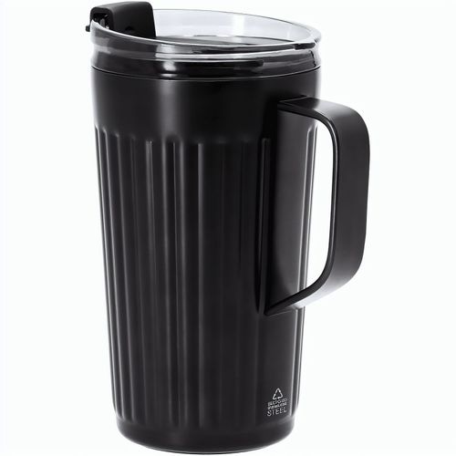 Wärme Tasse Korpla (Art.-Nr. CA267882) - Thermobecher aus recyceltem Edelstahl...