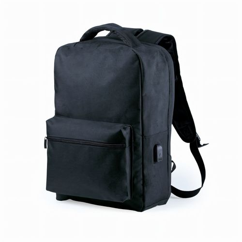 Anti-Diebstahl Rucksack Komplete (Art.-Nr. CA270096) - Tasche mit RFID Schutz. USB Anschluss....