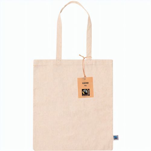 Tasche Lazar Fairtrade (Art.-Nr. CA278810) - Fairtrade Linie Tasche, hergestellt aus...