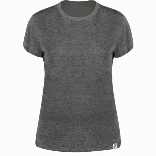 Frauen T-Shirt Bandul (Art.-Nr. CA283034) - Damen T-Shirt aus 60% recycelter Baumwol...
