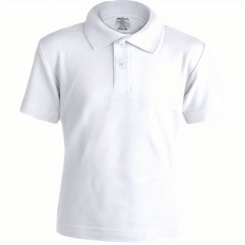 Kinder Weiß Polo-Shirt "keya" YPS180 (Art.-Nr. CA286003) - Piqué-Poloshirt für Kinder - Keya YPS1...