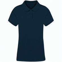 Erwachsene Frauen Farbe Polo-Shirt Koupan (Marine blau) (Art.-Nr. CA302436)