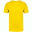 Erwachsene Farbe T-Shirt Seiyo (gelb) (Art.-Nr. CA303539)