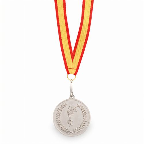 Medaille Corum (Art.-Nr. CA316078) - Metall-Medaille mit Polyesterband mit...