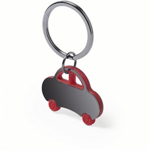 Schlüsselanhänger Rader (Art.-Nr. CA316383) - Schlüsselanhänger in Auto-Form aus Ede...