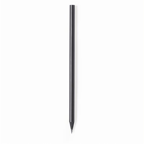 Bleistift Krako (Art.-Nr. CA322590) - Bleistift aus Naturholz in mattschwarzer...