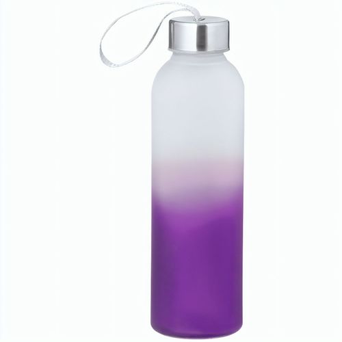 Trinkflasche Nortalik (Art.-Nr. CA331895) - Flasche aus Glas und rostfreiem Stahl...