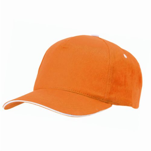 Mütze Five (Art.-Nr. CA335093) - Baseball Cap im 5-Panel-Stil aus 100 %...