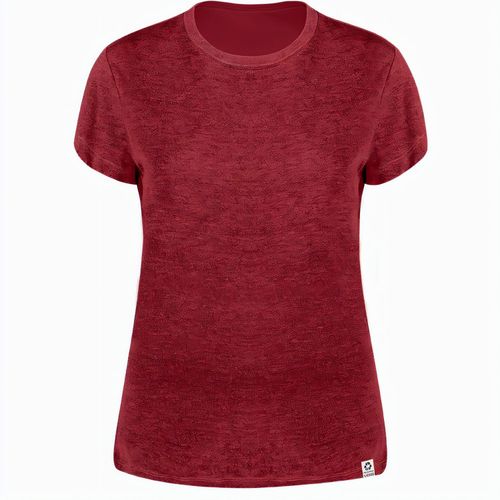 Frauen T-Shirt Bandul (Art.-Nr. CA336996) - Damen T-Shirt aus 60% recycelter Baumwol...