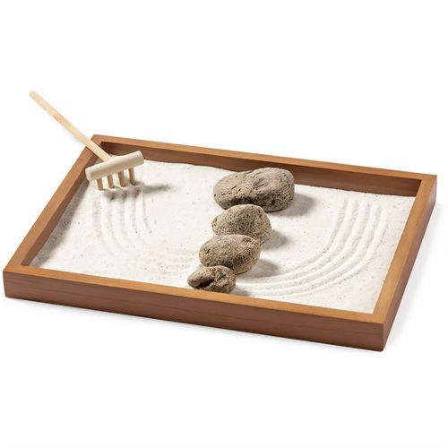 Mini Zen Garten Azumy (Art.-Nr. CA338256) - Mini-Zen-Garten für Entspannung un...
