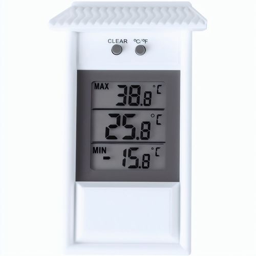 Thermometer Dreax (Art.-Nr. CA343295) - Praktische und hängende Wetterstatio...