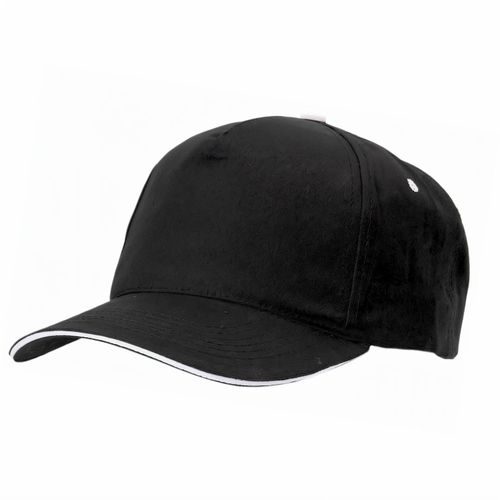 Mütze Five (Art.-Nr. CA345021) - Baseball Cap im 5-Panel-Stil aus 100 %...