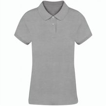 Erwachsene Frauen Farbe Polo-Shirt Koupan (Grau) (Art.-Nr. CA359191)