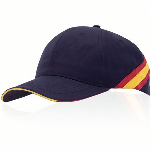Mütze Iberia (Art.-Nr. CA366034) - Baseball Cap mit Flaggen-Design aus 100...