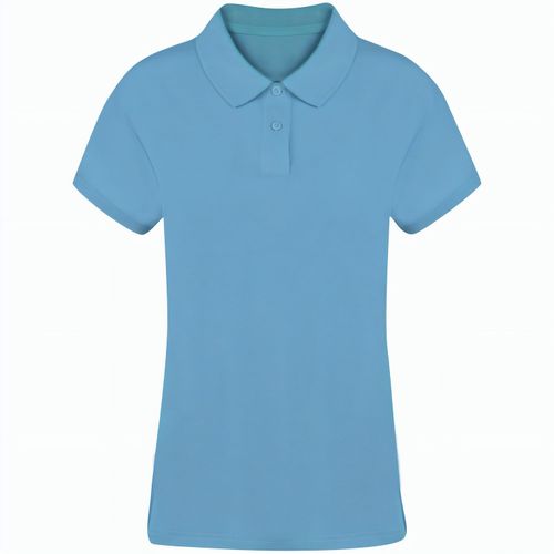 Erwachsene Frauen Farbe Polo-Shirt Koupan (Art.-Nr. CA366271) - Damen Kurzarm-Poloshirt aus 100% gekämm...