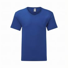 Erwachsene Farbe T-Shirt Iconic V-Neck (blau) (Art.-Nr. CA368689)