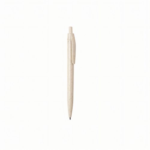 Kugelschreiber Wipper (Art.-Nr. CA370459) - Naturlinie, Kugelschreiber mit Druckmech...
